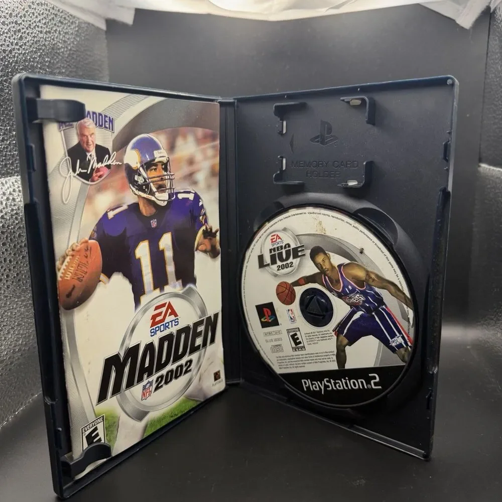 Madden NFL 2002 (Sony PlayStation 2, PS2) Complete CIB Tested
